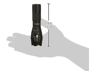 Αδιάβροχος Μαγνητικός Διπλός Φακός & Φωτιστικό 180ᵒ LED 800Lm TacLight® με SUPER ZOOM, SOS & 5 Modes