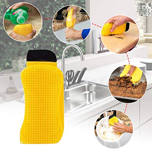 Σφουγγάρι Καθαρισμού Σιλικόνης 3 σε 1 Sponge Hero