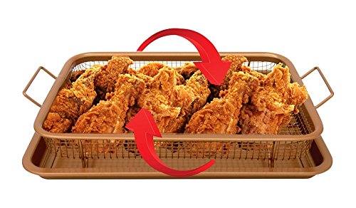 Cripsy Tray - Ταψί για Τηγάνισμα Χωρίς Λάδι στο Φούρνο ή στη Ψησταριά