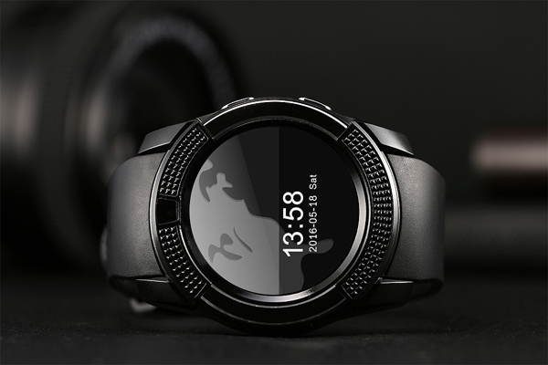 Smart Watch - Ρολόι Κινητό Τηλέφωνο με Οθόνη Αφής, Κάμερα, Βηματομετρητή, Μέτρηση Ποιότητας Ύπνου, Facebook, Internet Browser, Antilost & Ξυπνητήρι κα