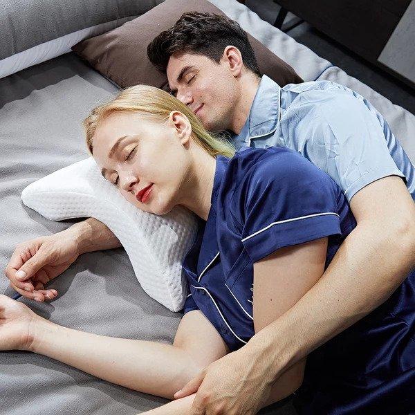 Επαναστατικό Βαμβακερό Μαξιλάρι Αφρού Για Ύπνο Χωρίς Μουδιάσματα