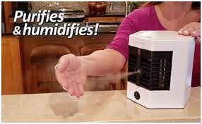 Air Chiller Arctic Air - Φορητό Κλιματιστικό USB & Υγραντήρας Υδρονέφωσης με HydroChill - Μίνι Ανεμιστήρας Air Conditioner Cooler Air Chiller Arctic Air - Φορητό Κλιματιστικό USB & Υγραντήρας Υδρονέφωσης με HydroChill - Μίνι Ανεμιστήρας Air Conditioner Cooler