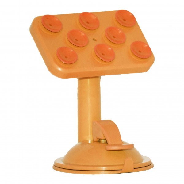 Βάση Αυτοκινήτου Universal με Βεντούζες για GPS Συσκευές και Κινητά Τηλέφωνα με Αντιολισθητική Επιφάνεια - Πράσινο