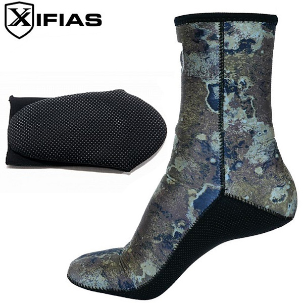 Xifias® Αντιολισθητικά Καλτσάκια Κατάδυσης 3mm με Nylon Jersey Εξωτερικά & Διπλή Φόδρα Plush Jersey Εσωτερικά - Πράσινη Παραλλαγή σε Διάφορα Μεγέθη Xifias® Αντιολισθητικά Καλτσάκια Κατάδυσης 3mm με Nylon Jersey Εξωτερικά & Διπλή Φόδρα Plush Jersey Εσωτερικά - Πράσινη Παραλλαγή σε Διάφορα Μεγέθη