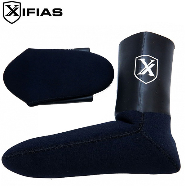 Xifias® Αντιολισθητικά Καλτσάκια Κατάδυσης 3.5mm με Nylon Jersey Εξωτερικά & Διπλή Φόδρα Plush Jersey Εσωτερικά - Μαύρα σε Διάφορα Μεγέθη Xifias® Αντιολισθητικά Καλτσάκια Κατάδυσης 3.5mm με Nylon Jersey Εξωτερικά & Διπλή Φόδρα Plush Jersey Εσωτερικά - Μαύρα σε Διάφορα Μεγέθη
