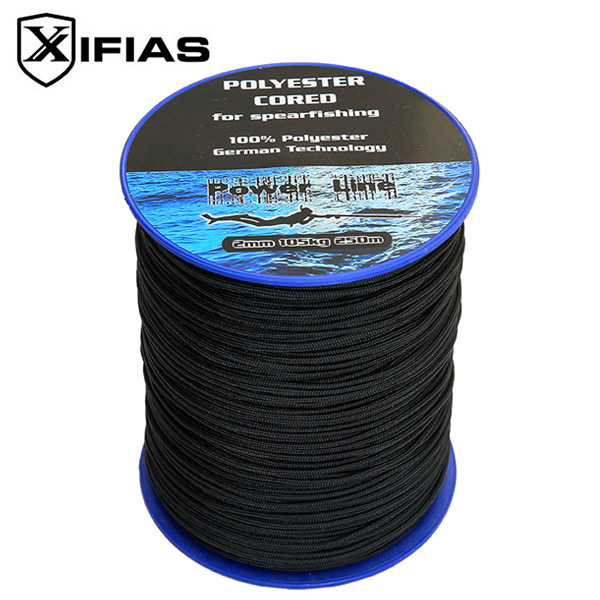 Xifias® Πολυεστερικό Κορδόνι Ψαροντούφεκου για Κατάδυση 2mm 250m με Αντοχή έως 105kg