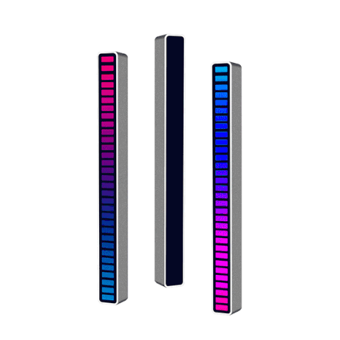 Διακοσμητική Μπάρα Φωτισμού LED RGB Επαναφορτιζόμενη Sound-Sensitive με Βάση Στήριξης