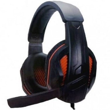 Andowl® Gaming Ακουστικά Over Ear Headset 3.5mm Μαύρο/Πορτοκαλί QY-881 Andowl® Gaming Ακουστικά Over Ear Headset 3.5mm Μαύρο/Πορτοκαλί QY-881