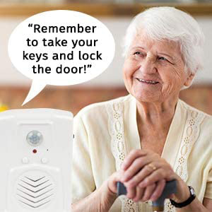 MyHomeAlarm Ανιχνευτής Κίνησης - Ραντάρ 120° με Αναπαραγωγή Ηχητικών Ηχογραφημένων Μηνυμάτων Επιλογής σας Μέσω Κάρτας Μνήμης