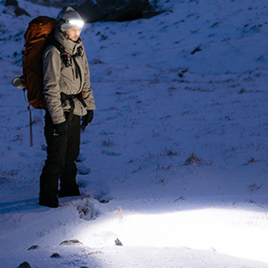 LED Αδιάβροχος Επαναφορτιζόμενος Φακός Κεφαλής IPX4 350Lumens 230°, 5 Λειτουργίες Φωτισμού & Αισθητήρα Κίνησης Χεριού