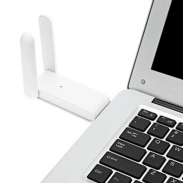 Ασύρματος USB Αντάπτορας Δικτύου - Κεραία WiFi 5GHz AC1200 Dual Band 866Mbps 802.11ac - Λευκό