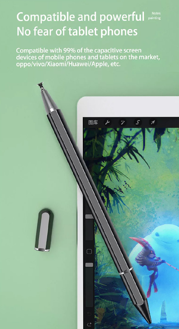 Έξυπνο Active Stylus Μαγνητική Γραφίδα - Στυλό 2 σε 1 για Κινητά, iPad, Tablet ,Ταμπλέτες Αφής & Γραφίδες σε Διάφορα Χρώματα