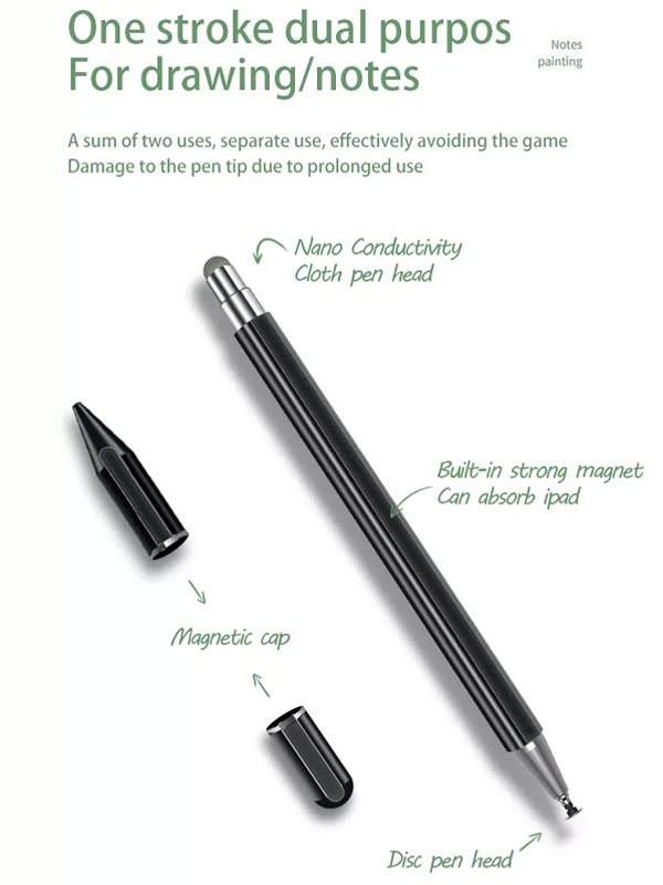 Έξυπνο Active Stylus Μαγνητική Γραφίδα - Στυλό 2 σε 1 για Κινητά, iPad, Tablet ,Ταμπλέτες Αφής & Γραφίδες σε Διάφορα Χρώματα