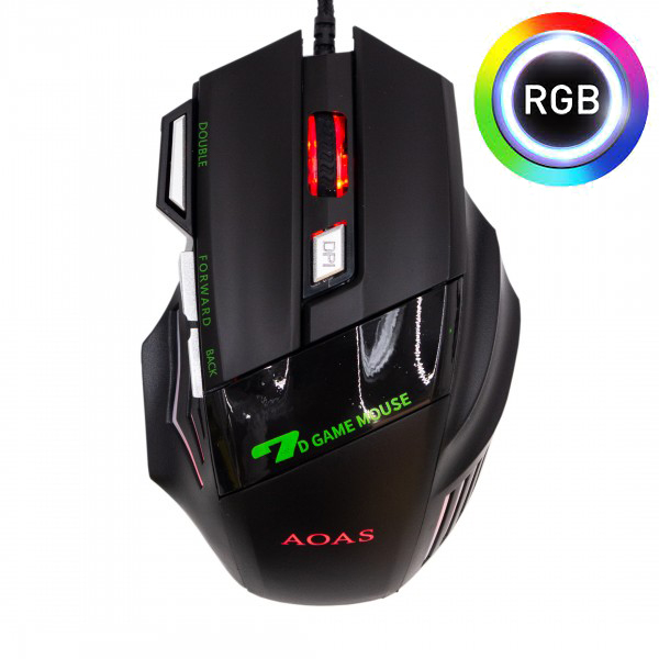 AOAS K90 RGB Gaming Mouse Ποντίκι AOAS K90 RGB Gaming Mouse Ποντίκι