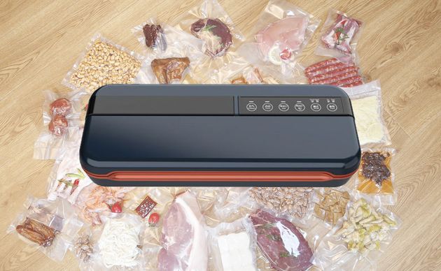 Επαγγελματική Συσκευή Αεροστεγούς Σφραγίσματος Τροφίμων - Vacuum Food Sealer Jooia Technology, Μπλέ