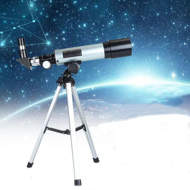 Ερασιτεχνικό Αστρονομικό Τηλεσκόπιο με Zoom 90x, Τρίποδο & Διόπτρα για Παιδιά και Αρχάριους Ερασιτεχνικό Αστρονομικό Τηλεσκόπιο με Zoom 90x, Τρίποδο & Διόπτρα για Παιδιά και Αρχάριους