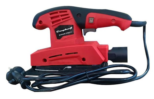 Ηλεκτρικό Παλμικό Τριβείο 380W Belt Sander της Dongheng, Κόκκινο Ηλεκτρικό Παλμικό Τριβείο 380W Belt Sander της Dongheng, Κόκκινο