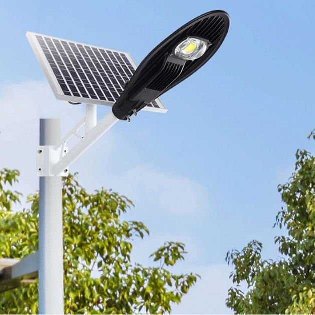 Ηλιακό Φωτιστικό Δρόμου LED 20W Αδιάβροχο Εξωτερικού Χώρου με Φωτοκύτταρο & Τηλεχειριστήριο Ηλιακό Φωτιστικό Δρόμου LED 20W Αδιάβροχο Εξωτερικού Χώρου με Φωτοκύτταρο & Τηλεχειριστήριο