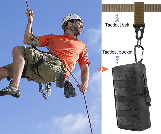 Κρεμαστός Γάντζος Carabiner Molle για Ζώνες και Σακίδια Στρατιωτικός Κρεμαστός Γάντζος Carabiner Molle για Ζώνες και Σακίδια Στρατιωτικός