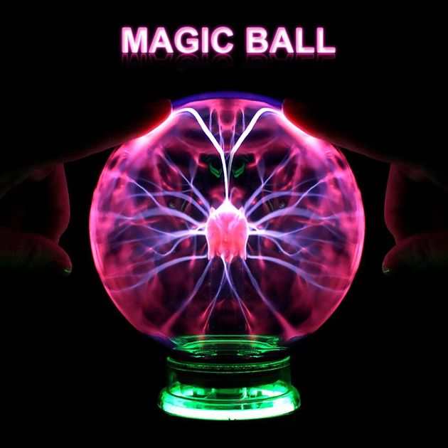 Magic Plasma Light Ball Touch Μαγική Σφαίρα Πλάσματος με Αισθητήρα Αφής & Αναπαραγωγή Μουσικής 10cm Magic Plasma Light Ball Touch Μαγική Σφαίρα Πλάσματος με Αισθητήρα Αφής & Αναπαραγωγή Μουσικής 10cm