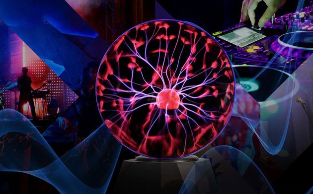 Magic Plasma Light Ball Touch Μαγική Σφαίρα Πλάσματος με Αισθητήρα Αφής & Αναπαραγωγή Μουσικής 10cm Magic Plasma Light Ball Touch Μαγική Σφαίρα Πλάσματος με Αισθητήρα Αφής & Αναπαραγωγή Μουσικής 10cm