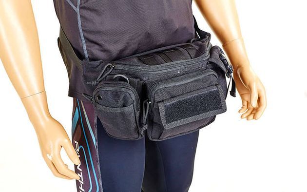 Τσαντάκι Ώμου - Μέσης με 4+1 Θηκάρια Ranger Patrol Μαύρο