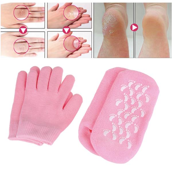 Γάντια & Κάλτσες Ενυδάτωσης και Περιποίησης Χεριών & Ποδιών - Gel Moisturizing Gloves & Socks