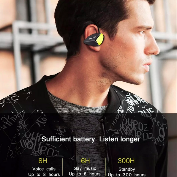 Αδιάβροχα Ασύρματα Ακουστικά Bluetooth για Τρέξιμο & Άθληση V4.1 - AWEI Wireless Sport Headset Handsfree