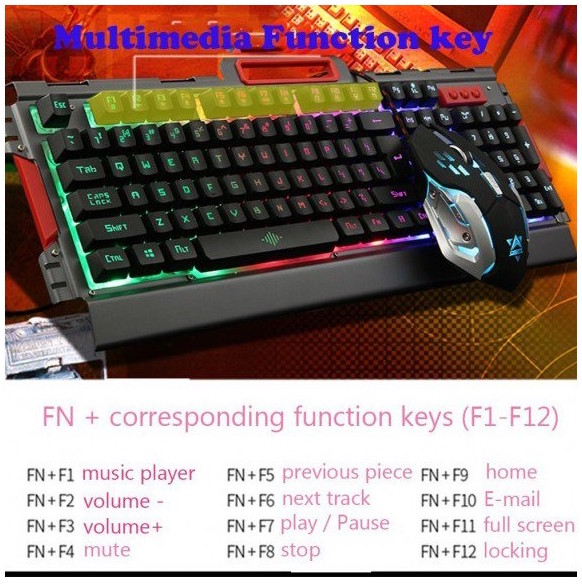 Ενσύρματο Set Gaming Πληκτρολόγιο & Ποντίκι Zeroground K33