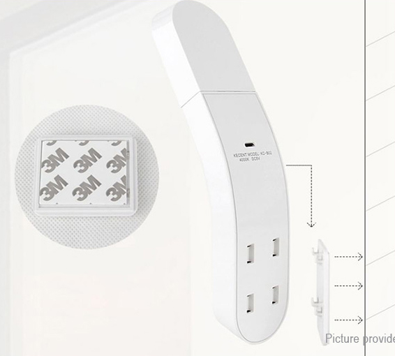 Επιτοίχιο LED Φωτιστικό με Αισθητήρα Κίνησης & Αυτοκόλλητο - Chargeable PIR Sensor LED Wall Lamp