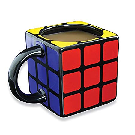 Κούπα σε Σχήμα Κύβου Του Ρούμπικ - Rubik's Cube Shaped Mug