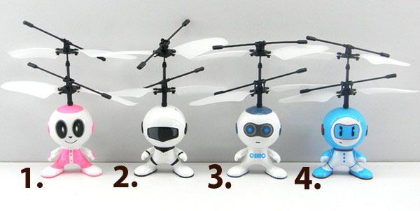 Mini Flight Robot - Ιπτάμενο Ελικοπτεράκι με Αισθητήρα Υψόμετρου Ρομπότ 