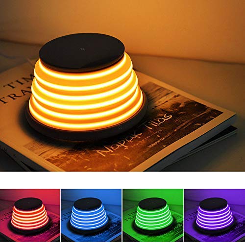 Ασύρματη Ρυθμιζόμενη Βάση Φόρτισης Κινητού Τηλεφώνου - Wireless Charger Mood Light