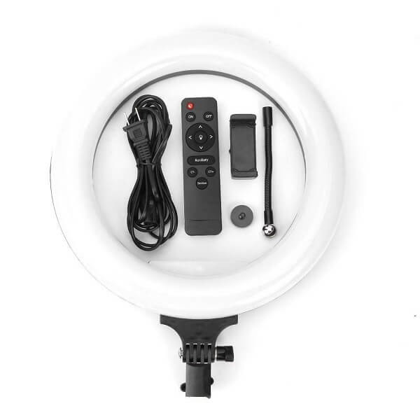 Επαγγελματικό Φωτογραφικό Φωτιστικό με Τηλεκοντρόλ 32cm Ring Lamp Light LED