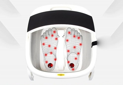 Ηλεκτρικό Ποδόλουτρο Πτυσσόμενο Spa με Μασάζ και Υπέρυθρη Θέρμανση JH-688