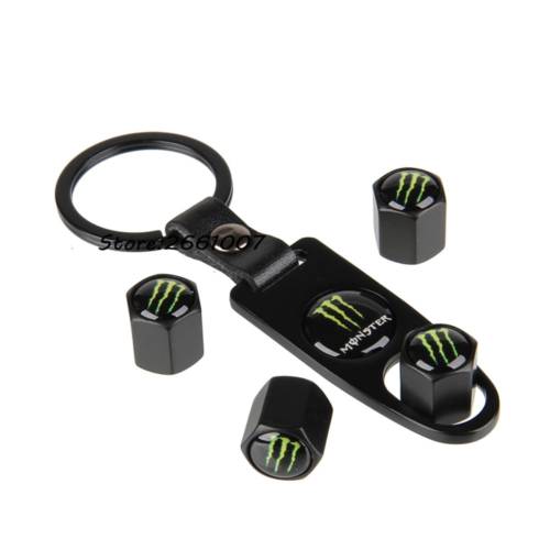 Μεταλλικά Καπάκια Βαλβίδων Monster 4τμχ