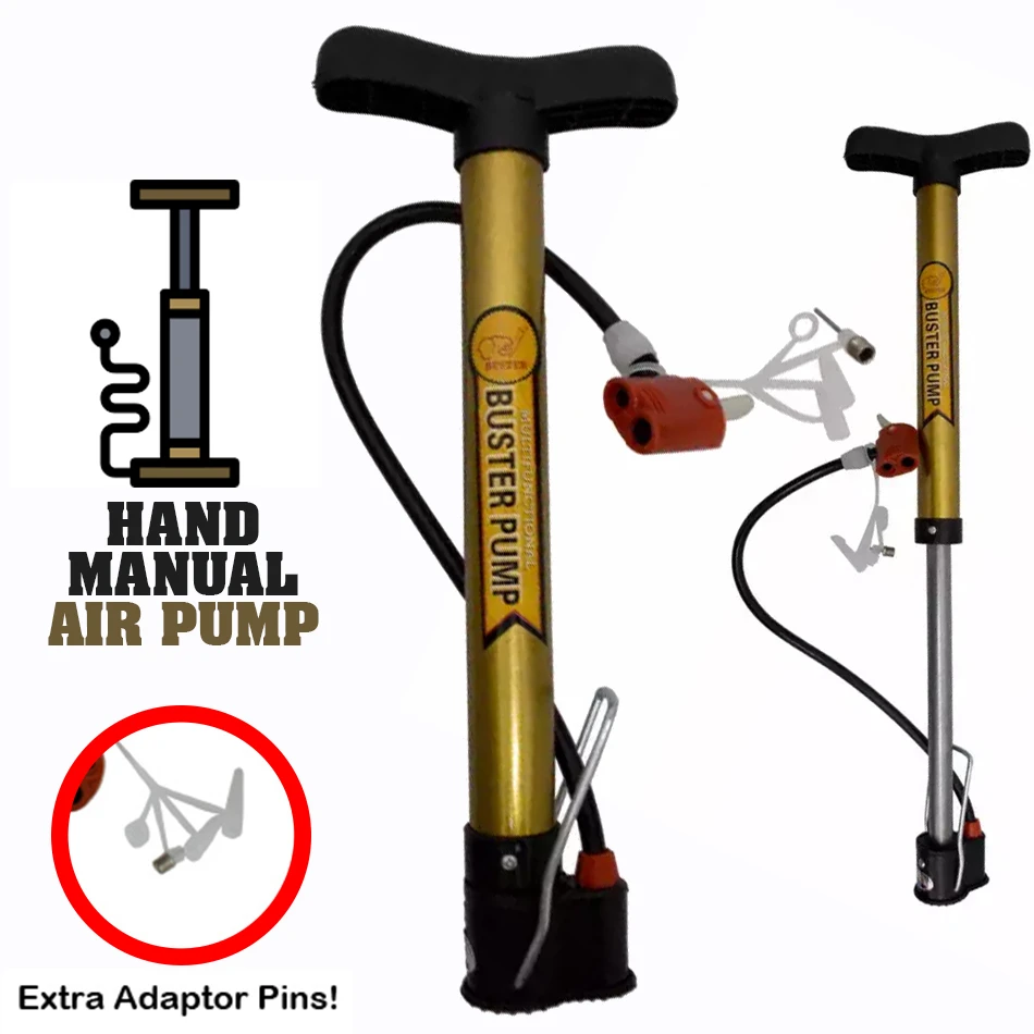 Τρόμπα Αέρος Διπλής Ενέργειας - Multifunctional Hand Pump