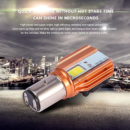 Compact Λαμπτήρας - Λάμπα Μοτοσυκλέτας H6 1800LM LED 6500K 35W & Ενσωματωμένο Ανεμιστήρα