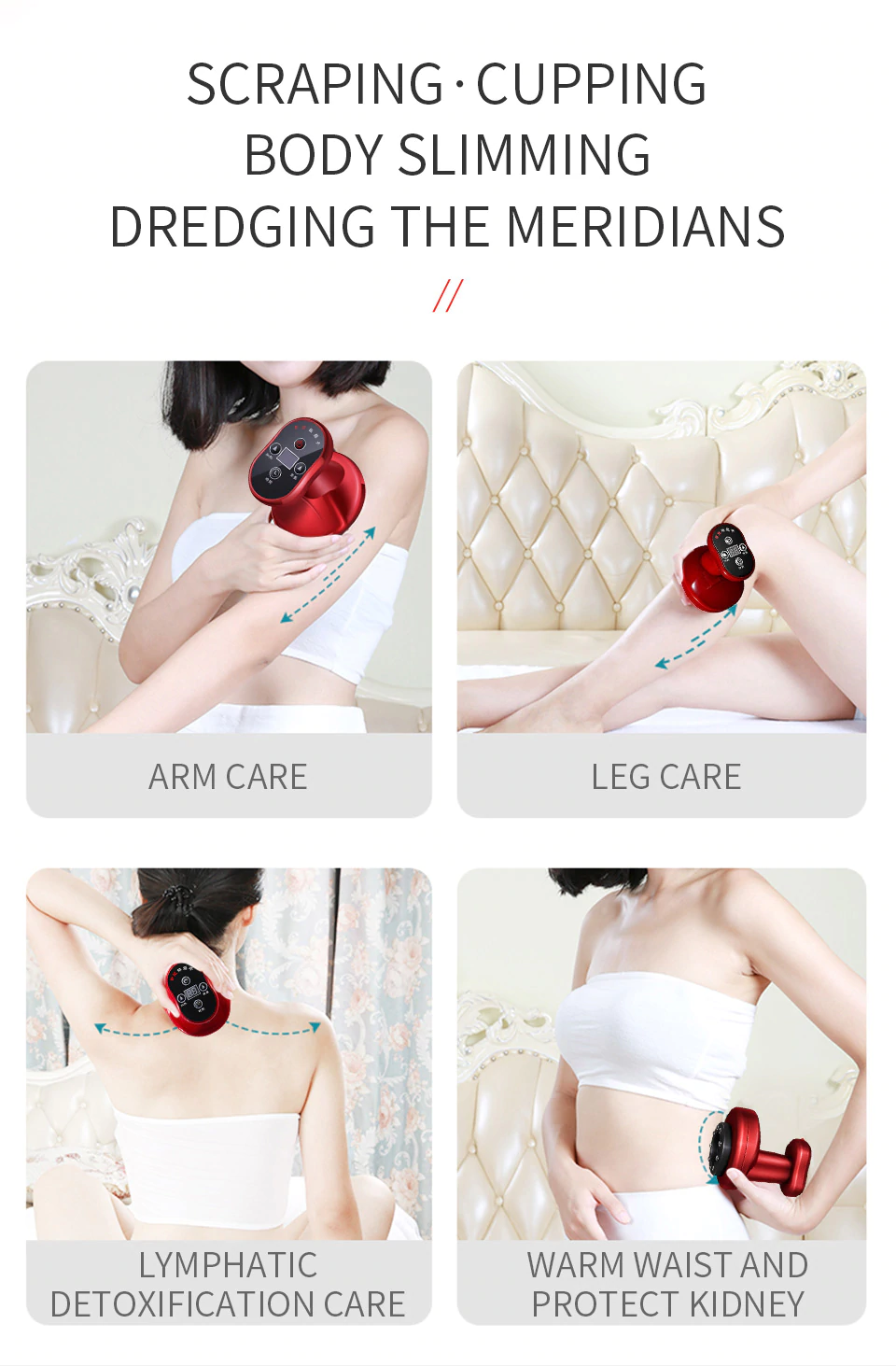 Θεραπευτική Ηλεκτρονική Συσκευή - Βεντούζα για Μασάζ και Λιποδιάλυση - Intelligent Gravity Cupping