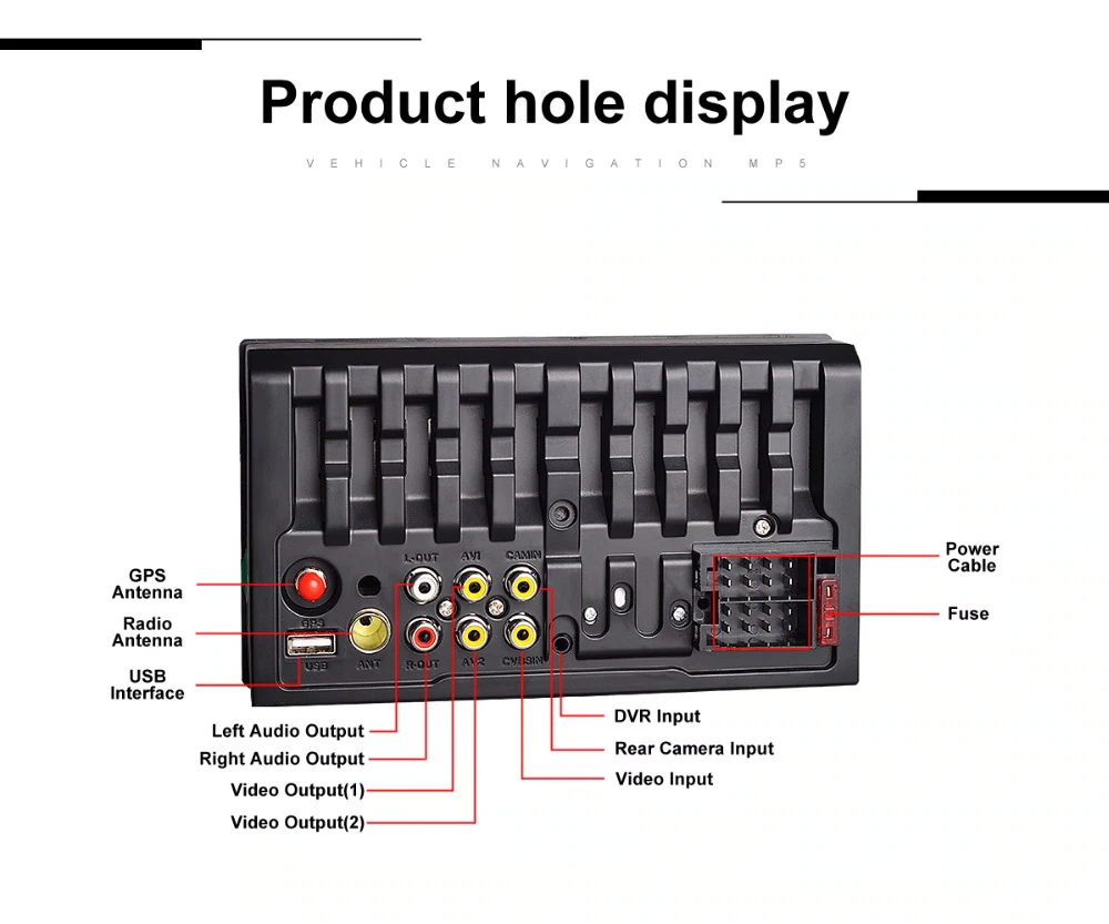Multimedia Οθόνη Αφής 2 DIN Αυτοκινήτου 7″ Android, GPS, WiFi 8.1 