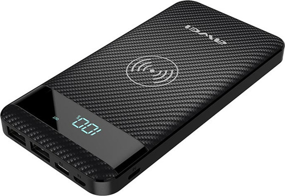 Φορητός Φορτιστής Ασύρματης Φόρτισης - Power Bank Awei P55K 10000 mAh 