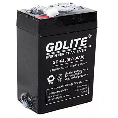 Μπαταρία Μολύβδου 6V 4.0Ah GDLITING