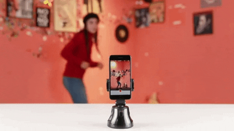 Βάση Κινητού με 360ᵒ Παρακολούθηση Προσώπου & Αντικειμένων Selfie Stick - Object & Face Tracking Holder