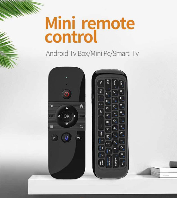 Ασύρματο Επαναφορτιζόμενο Τηλεχειριστήριο - Ποντίκι Πληκτρολόγιο - Air Mouse ANDOWL Ασύρματο Επαναφορτιζόμενο Τηλεχειριστήριο - Ποντίκι Πληκτρολόγιο - Air Mouse ANDOWL