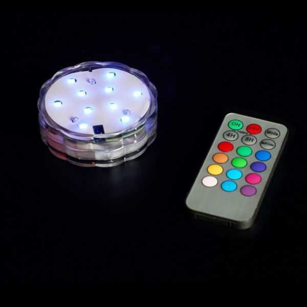 Βυθιζόμενο Ρεσώ Γίγας 10 LED RGB με 18 Λειτουργίες Βυθιζόμενο Ρεσώ Γίγας 10 LED RGB με 18 Λειτουργίες