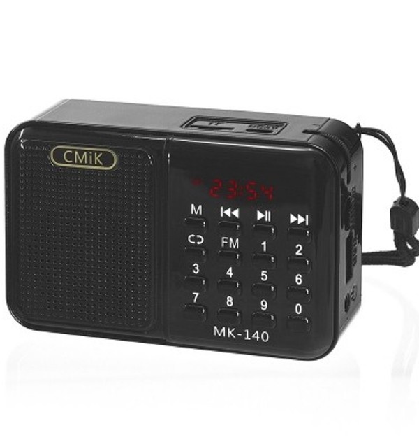 Επαναφορτιζόμενο Μίνι Ραδιόφωνο - FM Digital Radio CMiK