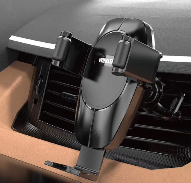 Βάση Κινητού και Ασύρματος Γρήγορος Φορτιστή Αυτοκινήτου 2 σε 1 10W MOXOM