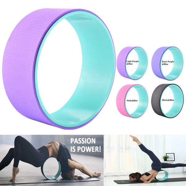Κύλινδρος Pilates - Yoga Wheel με Ανάγλυφη Επιφάνεια