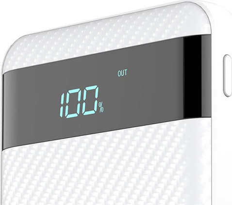 Φορητός Φορτιστής Ασύρματης Φόρτισης - Power Bank Awei P55K 10000 mAh Λευκό