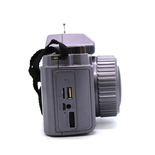 Επαναφορτιζόμενο Ραδιόφωνο σε σχήμα Φωτογραφικής Μηχανής με Bluetooth και USB Επαναφορτιζόμενο Ραδιόφωνο σε σχήμα Φωτογραφικής Μηχανής με Bluetooth και USB